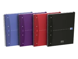 Projectboek Oxford Essentials A4+ 120vel assorti - 7