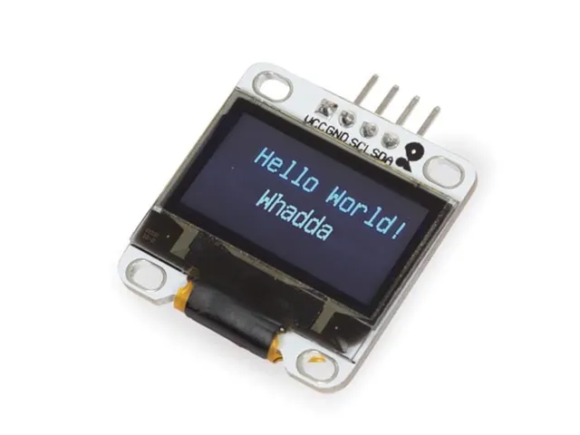 0.96 Inch Oled-Display Met I2C