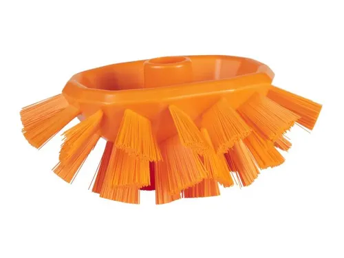 Vikan UST tankborstel harde vezels 190mm Oranje