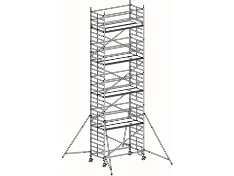 rolsteiger,reik H 10,4m,steiger H 9,64m,4platform(s),m. luik