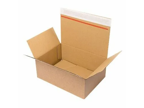 Verzenddoos Quickbox IEZZY 310x230x160mm B-golf bruin 10 stuks