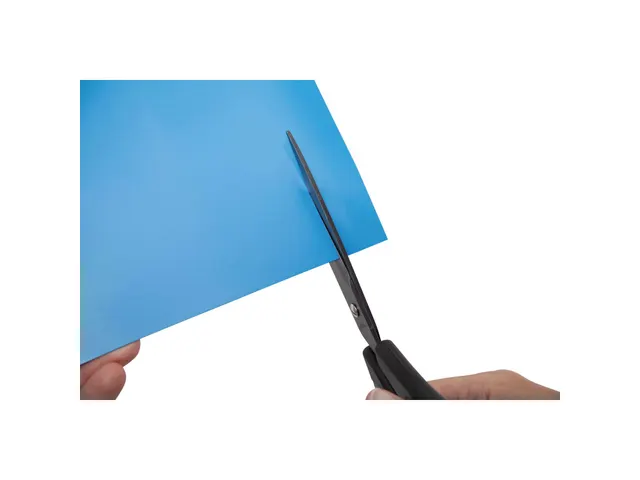 Magneetvel MAUL 200x300mm blauw beschrijf- wisbaar en te knippen