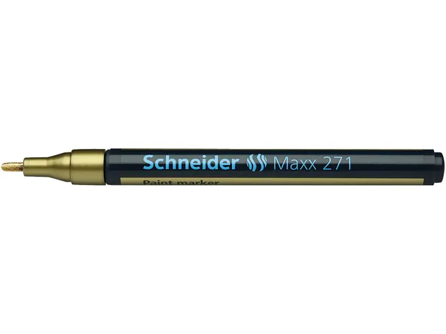 Lakmarker Schneider Maxx 271 1-2mm Goud