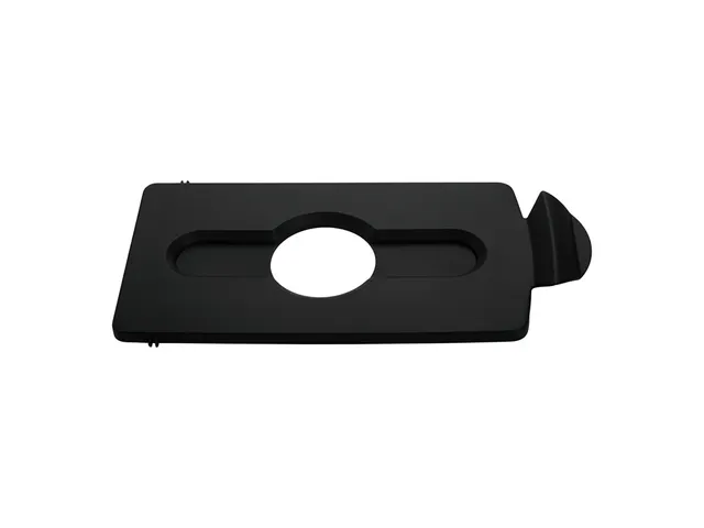 Deksel Flessen/blik Voor Slim Jim Recyclingstation Zwart