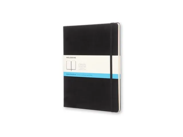 Notitieboek Moleskine XL 190x250mm dots hard cover zwart