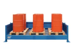 Vatencontainer 830x6200x1390mm Max. 20x200l 1 Vakniveau 2x450l