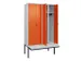 locker voor scheiding van kleding,HxBxD 2120x1200x815mm,4vak