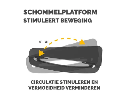 Voetensteun Fellowes Breyta zwart