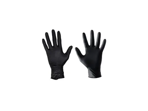 Handschoen Nitril Zwart Maat M 100 Stuks Hynex