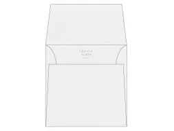 Vierkante envelop Strip 170x170mm Rives Shetland 171µm Extra wit