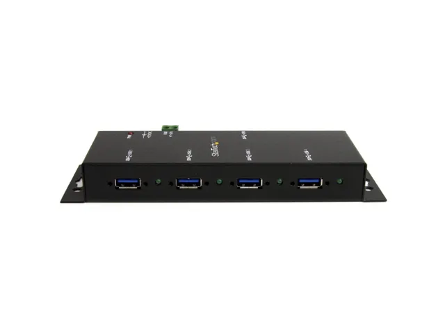 4-Port USB 3.0 Hub (5Gbps) Metalen industriële USB-A Hub