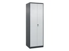 locker voor scheiding van kleding,HxBxD 1850x600x500mm,2vak