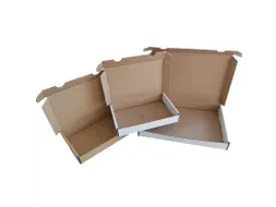 Brievenbusdoos onbedrukt wit Enkelgolf E-golf 220x155x28mm