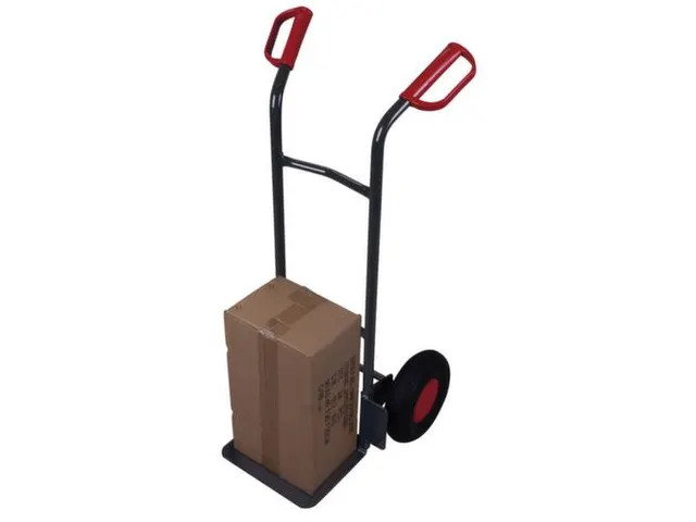 steekwagen voor kratten,draagverm. 200kg,steekplaat BxD 320x250mm