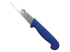 BST 3.5 inch Groente productiemes recht lemmet blauw 10 stuks