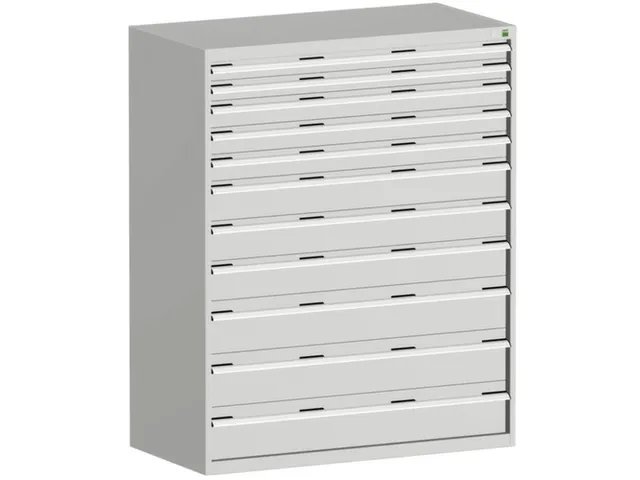 ladekast,HxBxD 1600x1300x750mm,11lade(n),lade voor normale belastingen