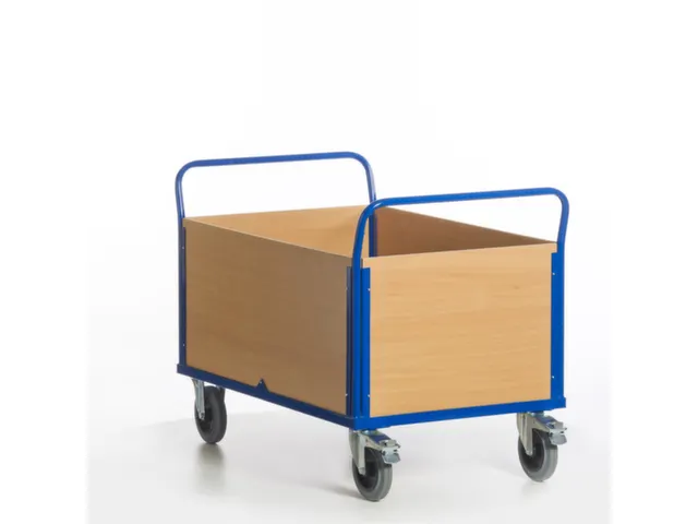 chariots à quadruple paroi,force 600kg,plateau Lxl 1200x770mm