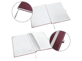 Notitieboek Leitz Style A5 lijn 160 pagina's rood - 4