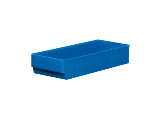 stellingbak,HxBxD 81x183x400mm,PP,blauw