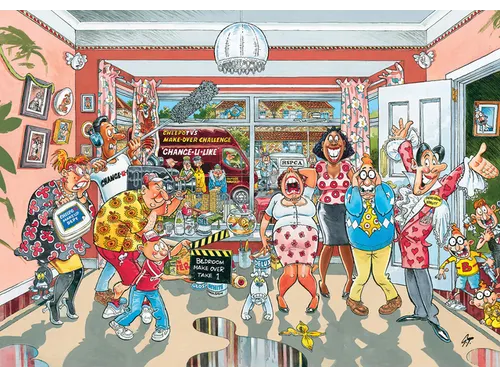 Wasgij Retro Original Puzzel 9 Home Improvements 1000 stukjes
