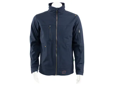 Schijvens Circulair softshell, marineblauw, maat 2XL, per stuk