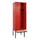 locker met bank,HxBxD 2120x600x815mm,2vak,vak B 300mm,cilinderslot