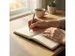 Carnet Kangaro A5 blanco, couverture de lin, 80 feuilles140 grs blanc
