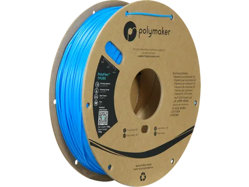 TPU-95A 1,75mm blauw 0,75kg PolyFlex 3D Filament