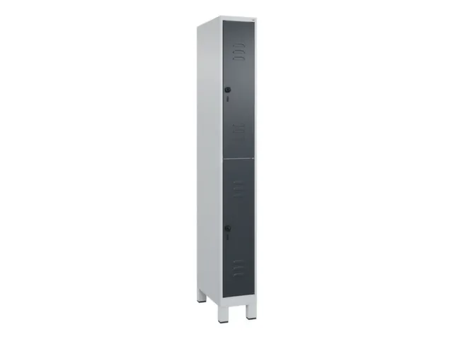 dubbeldekse locker,HxBxD 1950x250x500mm,1x2vak.,vak B 250mm