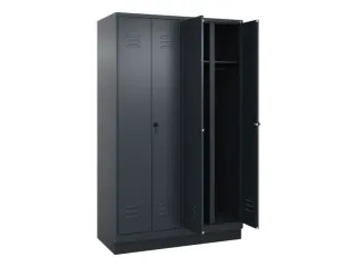 locker voor scheiding van kleding,HxBxD 1950x1200x500mm,4vak - 2
