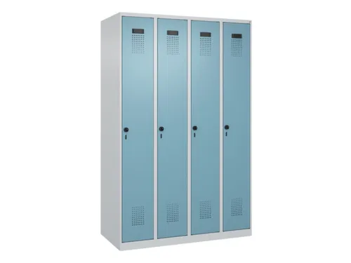 locker voor scheiding van kleding,HxBxD 1850x1200x500mm,4vak