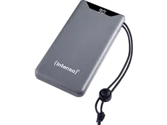 F10000 Powerbank 10.000 mAh Li-Po Display PD en QC 3.0 grijs