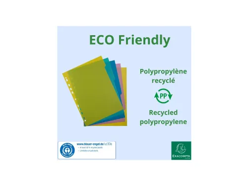 Tabbladen In Gerecyclede Polypropyleen Forever Young A4 5 Tabs