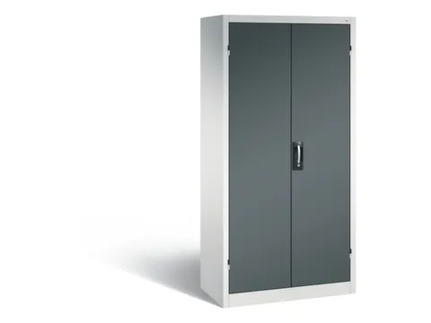 acculaadkast 1950x930x500mm 5stekkerdozen 230V cil.-slot front RAL7016