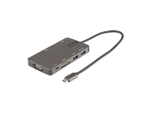 USB C Multiport Adapter, HDMI 4K 30Hz of VGA Travel Dock 5Gbps USB 3.0