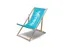 Strandstoel Relax Classic beukenhout te personaliseren met print
