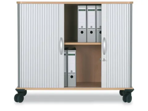 jaloeziedeurkast,HxBxD 720x1000x400mm,decor romp lichtgrijs