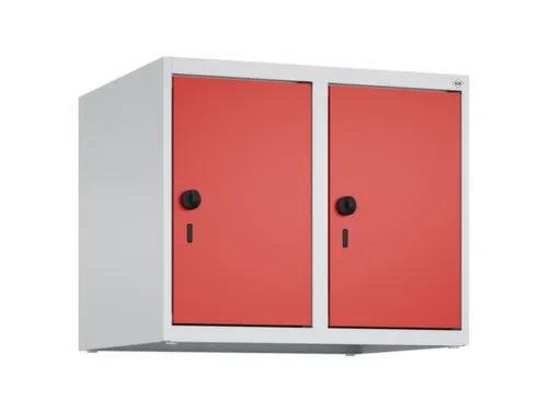 opzetkast,v. locker,2vak.,vak B 300mm,HxBxD 500x600x500mm,vleugeldeur