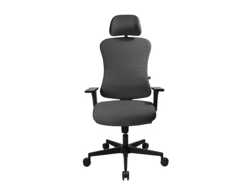 Topstar Bureaustoel Art Comfort met hoofdsteun Antraciet
