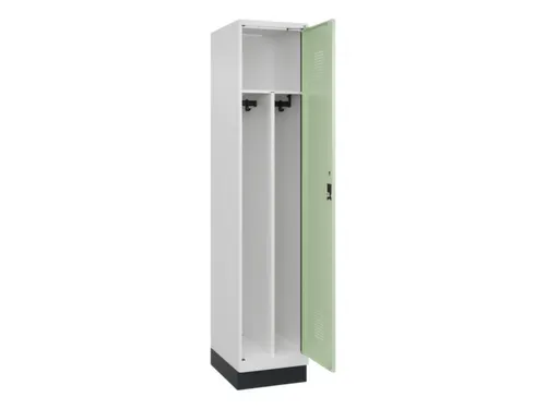 locker voor scheiding van kleding,HxBxD 1950x400x500mm,1vak