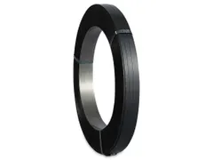 Omsnoeringsband Handmatig Zwart staal lacquered 19mmx1000m