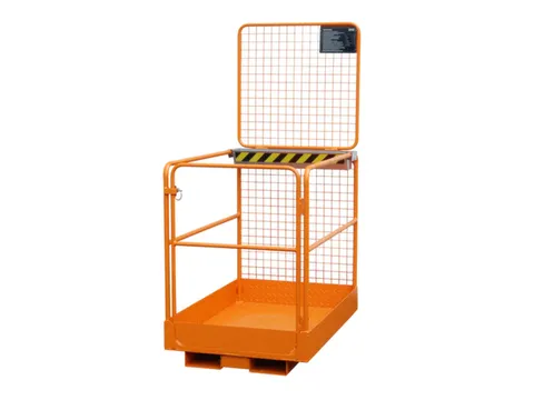 Werkkooi Uitvoering Vorkkokers Smalle Zijde 1890x800x1290mm Geeloranje