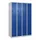 dubbeldekse locker,HxBxD 1850x1200x500mm,4x2vak.,vak B 300mm
