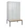 locker voor scheiding van kleding,HxBxD 2120x1200x815mm,3vak