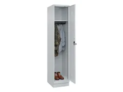 locker,HxBxD 1950x400x500mm,1vak,vak B 400mm,draaigrendel,sokkel