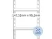 Etiquette HERMA 8292 147,3x99,2mm 1 rangée blanc 3000pcs
