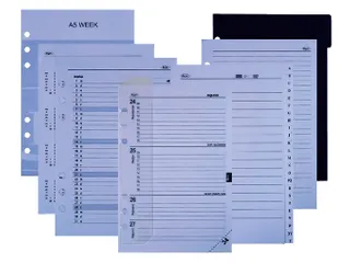 Agendavulling 2027 Kalpa A5 jaardoos 7dagen/2pagina's - 3
