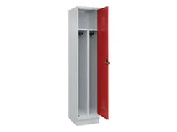 locker voor scheiding van kleding,HxBxD 1950x400x500mm,1vak