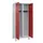 locker voor scheiding van kleding,HxBxD 1950x800x500mm,2vak