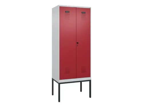 PBM-locker,HxBxD 2120x800x500mm,2vak,vak B 400mm,draaigrendel